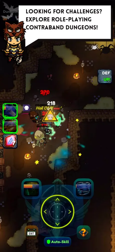 Ảnh chụp màn hình của Exoria Online Idle MMORPG