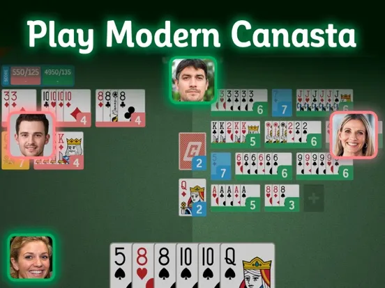 Capturas de pantalla de Canasta.com iPad 