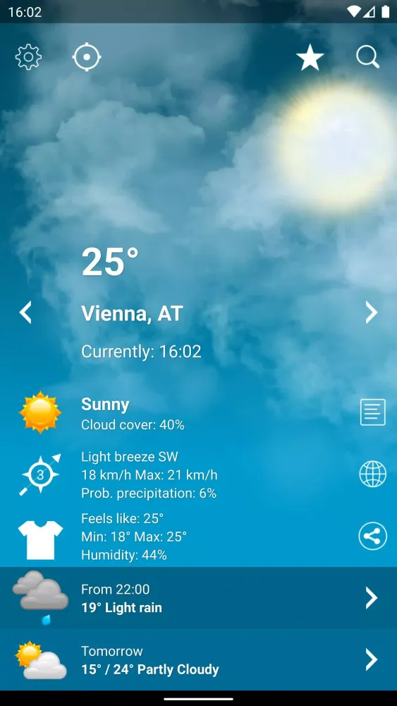 Weather XL स्क्रीनशॉट