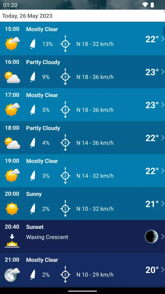 Weather XL स्क्रीनशॉट