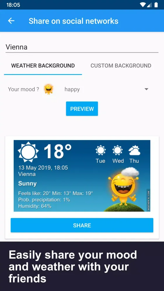 Weather XL स्क्रीनशॉट