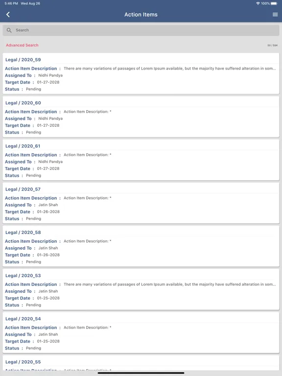 Capturas de pantalla de EXP Suite 7.0 iPad 