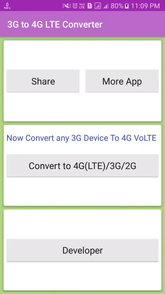 4G VoLTE Network Converter应用截图