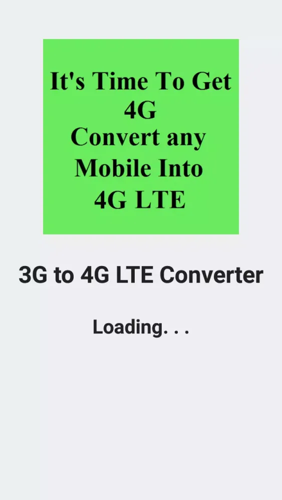 4G VoLTE Network Converter应用截图
