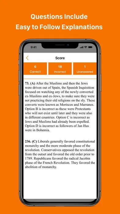 AP European History Test Prep স্ক্রিনশট