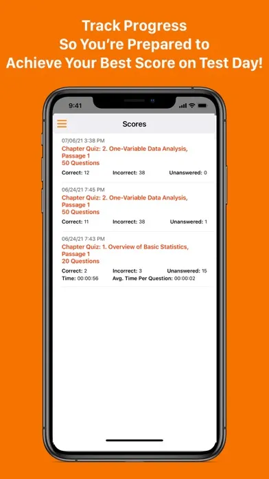 AP Statistics - AP Test Prep Screenshots
