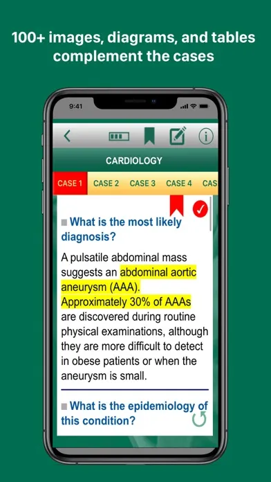 Tangkapan layar First Aid Cases USMLE Step 2CK