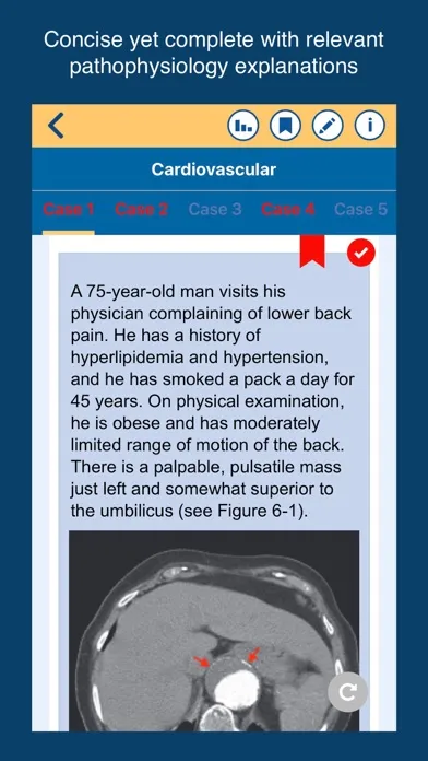 First Aid Cases - USMLE Step 1 Screenshots