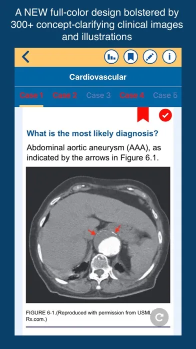 First Aid Cases - USMLE Step 1 Screenshots