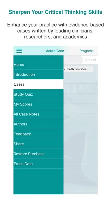 Acute Care PT Case Files स्क्रीनशॉट