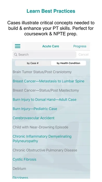 Acute Care PT Case Files स्क्रीनशॉट