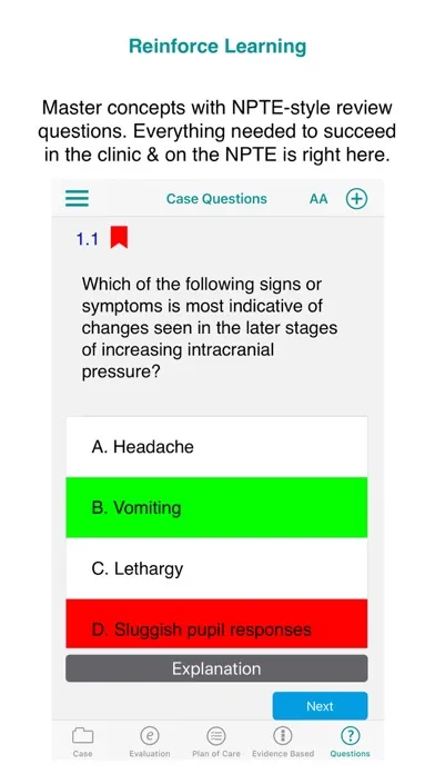 Acute Care PT Case Files स्क्रीनशॉट