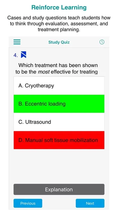Tangkapan layar Physical Therapy Sports Cases