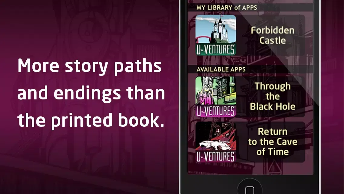 Ảnh chụp màn hình của U-Ventures® Interactive Books by Edward Packard