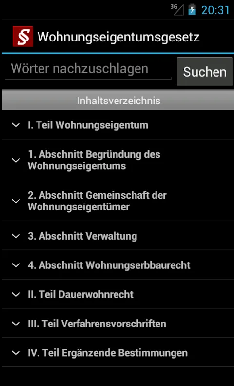Zrzuty ekranu Bürgerliches Gesetzbuch