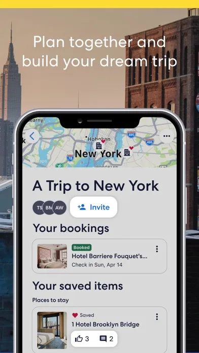 Captures d'écran de Expedia: Hotels, Flights & Car