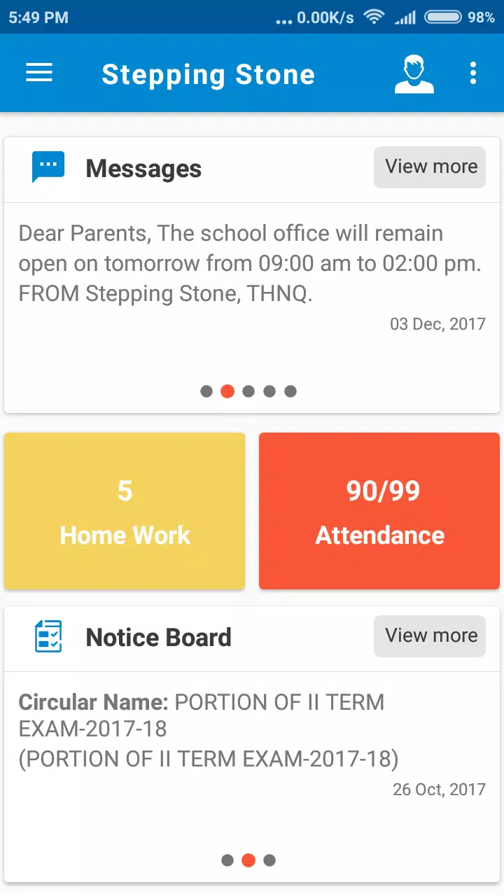 Stepping Stone Screenshots