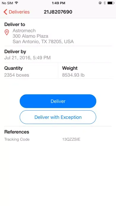 Скриншоты Expeditors Service Providers
