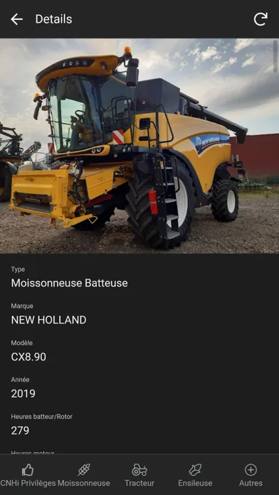 CNHi Privilèges Screenshots