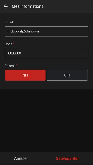CNHi Privilèges Screenshots