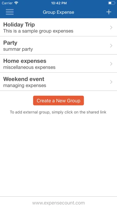 تصاویر Group Xpense - track & split