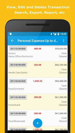Expense Manager Screenshots