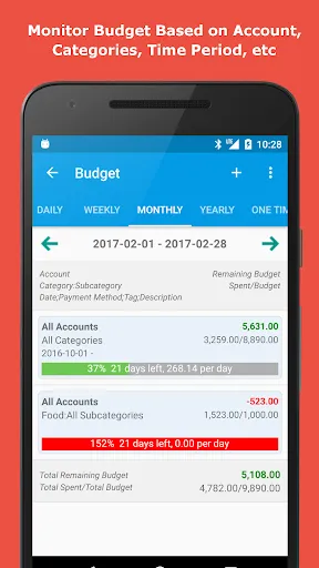 Expense Manager Screenshots