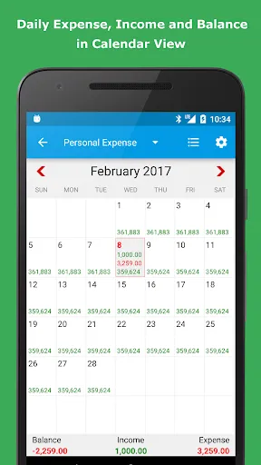 Expense Manager Screenshots