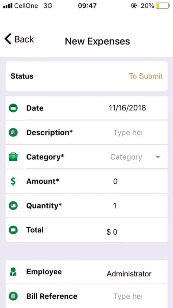 Expense Tracker Screenshots