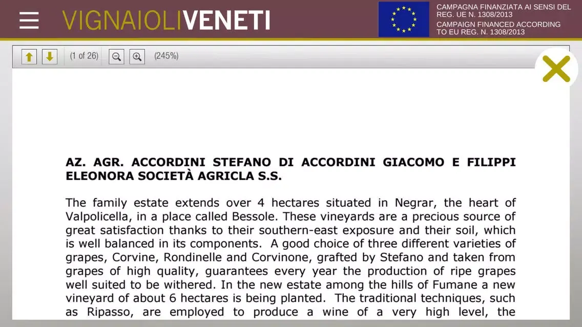 VIGNAIOLI VENETI سکرین شاٹس