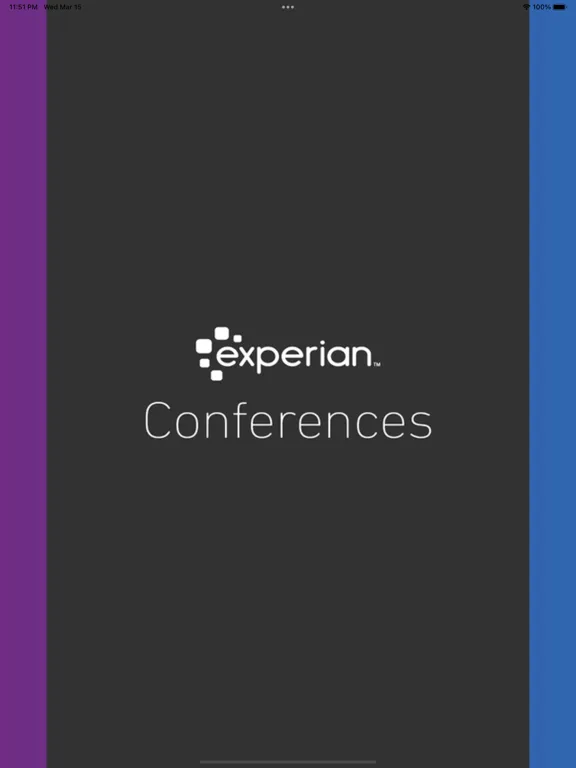 Captures d'écran de Experian Conferences iPad 