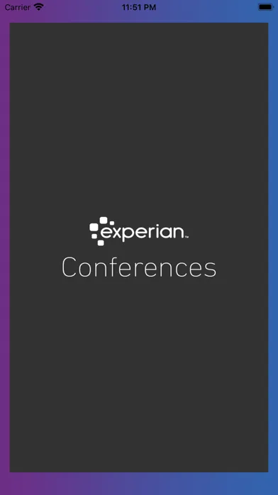 Captures d'écran de Experian Conferences