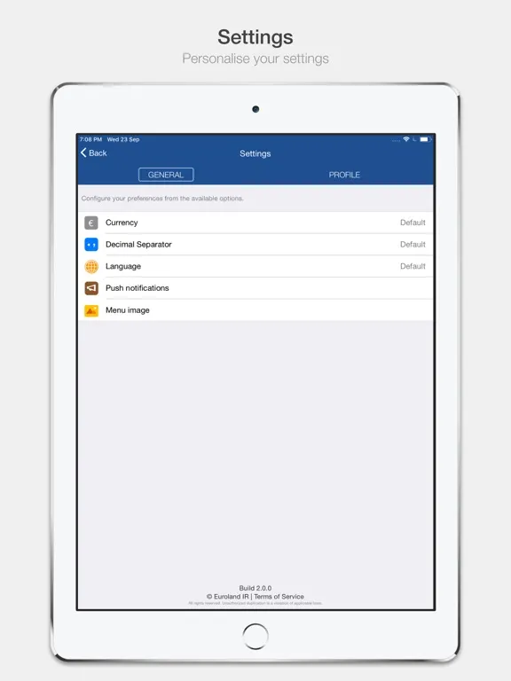 Experian plc Investor Relation iPad  Screenshots