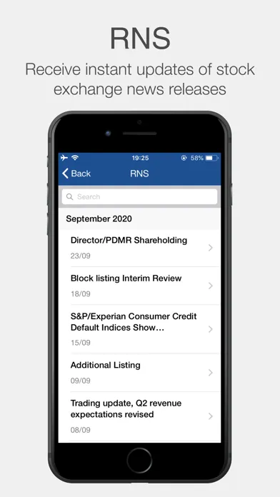 Experian plc Investor Relation Screenshots