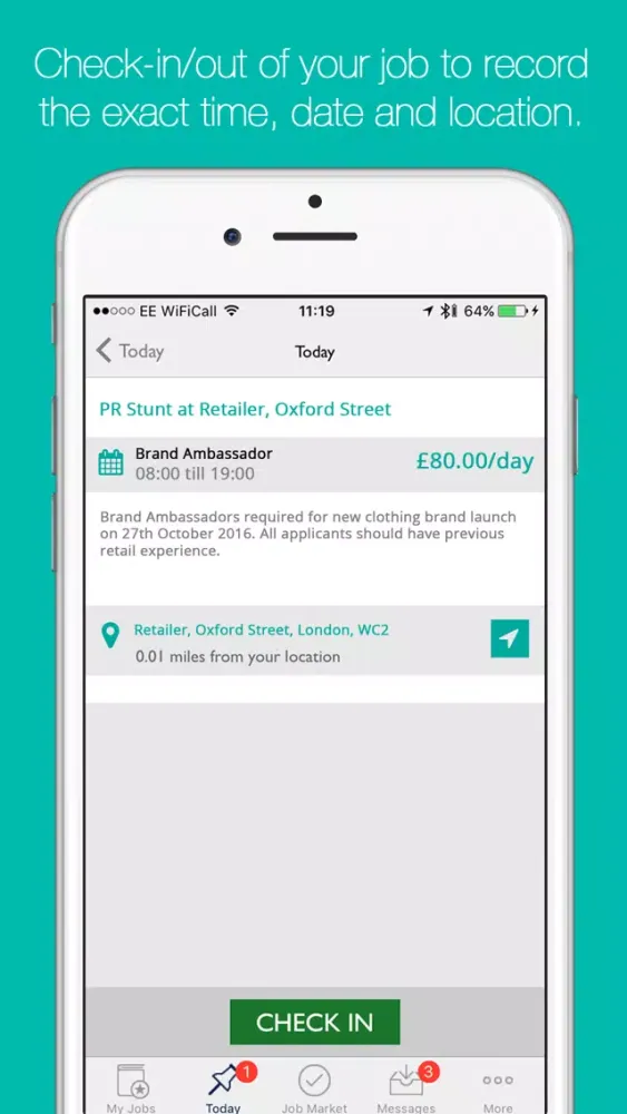 Experience Engine Staffing App স্ক্রিনশট