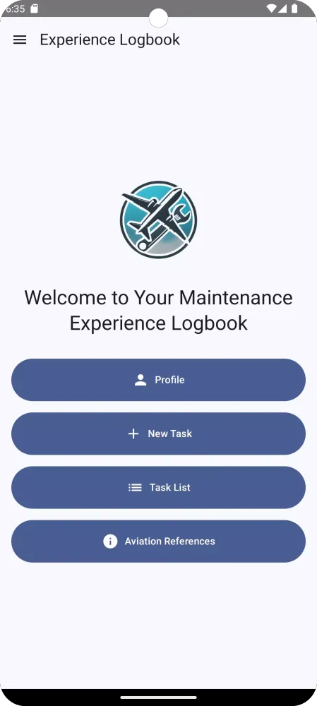 Скриншоты Maintenance Experience Logbook