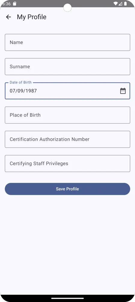 Скриншоты Maintenance Experience Logbook