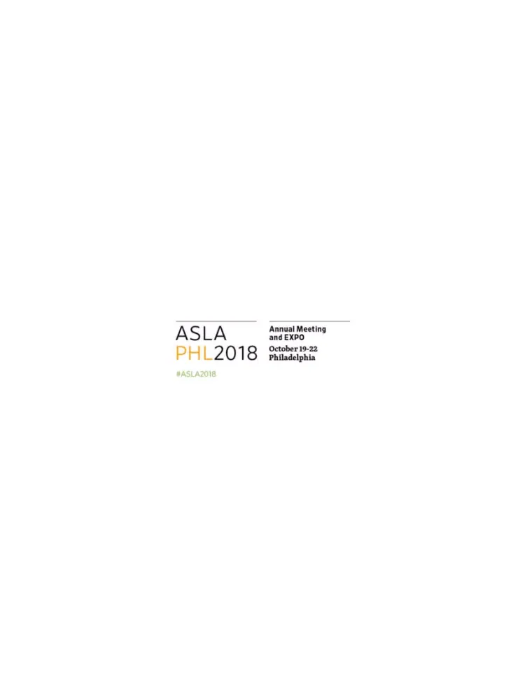 صور ASLA Annual Meeting and EXPO iPad 