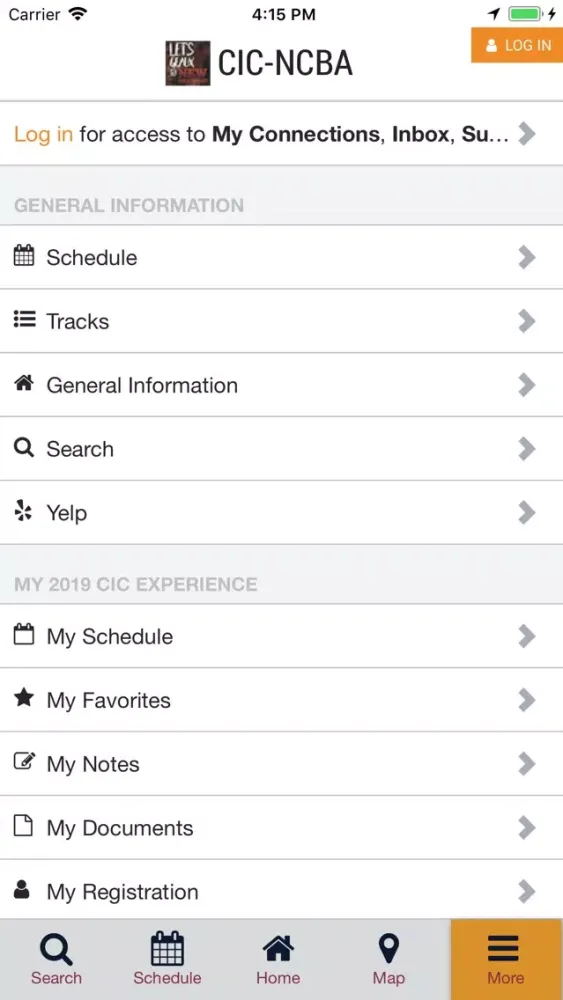 CIC & NCBA Trade Show Screenshots