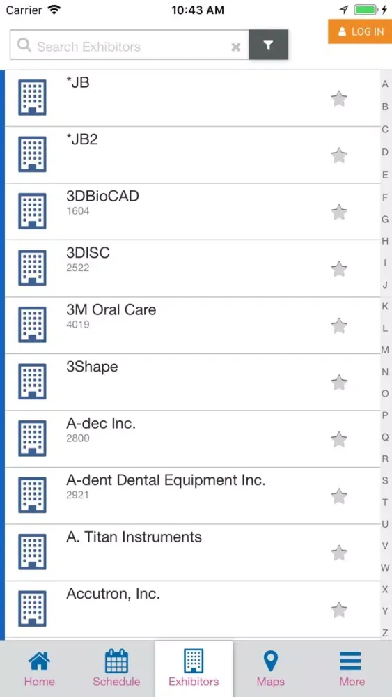 Greater NY Dental Meeting Screenshots
