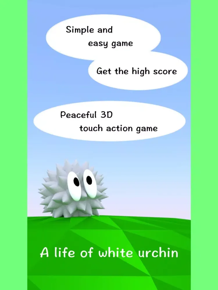 Peaceful 3D touch action〜A life of white urchin〜 iPad  স্ক্রিনশট