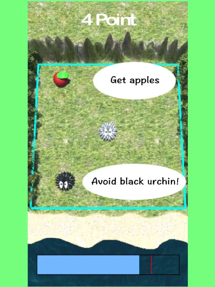Peaceful 3D touch action〜A life of white urchin〜 iPad  স্ক্রিনশট