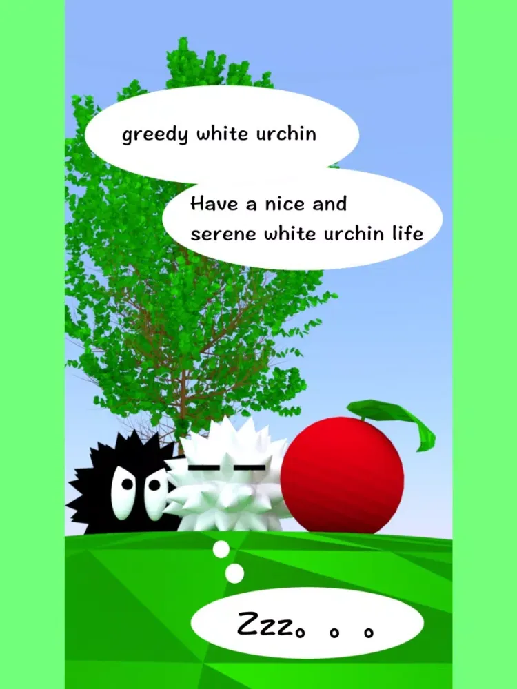 Peaceful 3D touch action〜A life of white urchin〜 iPad  স্ক্রিনশট