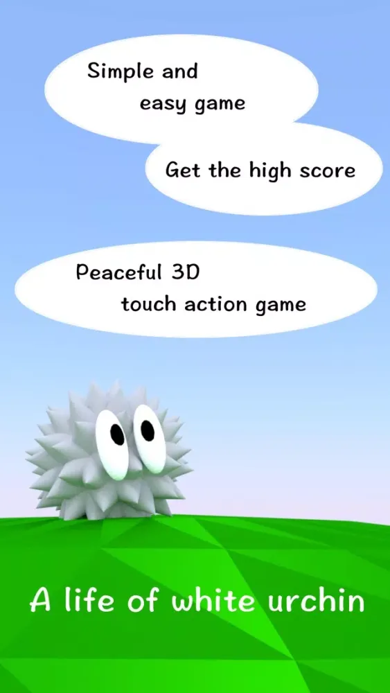 Peaceful 3D touch action〜A life of white urchin〜 স্ক্রিনশট