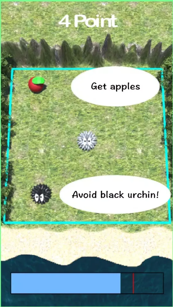 Peaceful 3D touch action〜A life of white urchin〜 স্ক্রিনশট