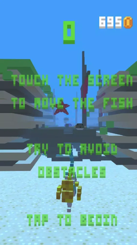 Captures d'écran de Swimmy Fish - Dodge the Depths