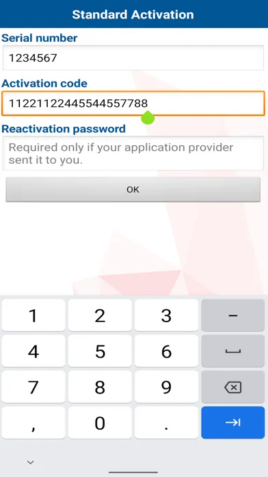 Tangkapan skrin AM One Authenticator