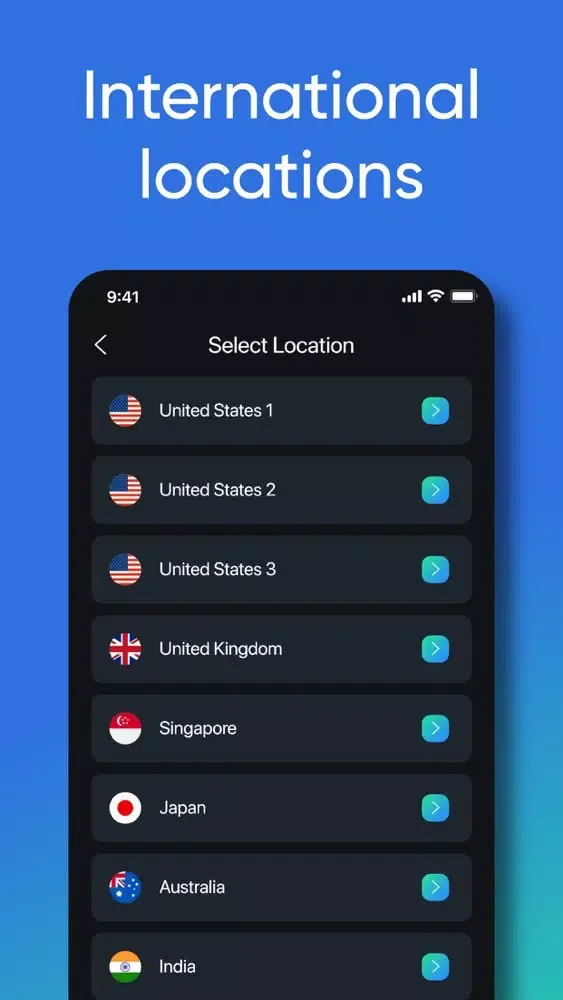 Ảnh chụp màn hình của Security VPN -VPN Proxy Master