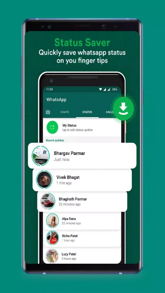 Screenshot di GB Whats V8 Version