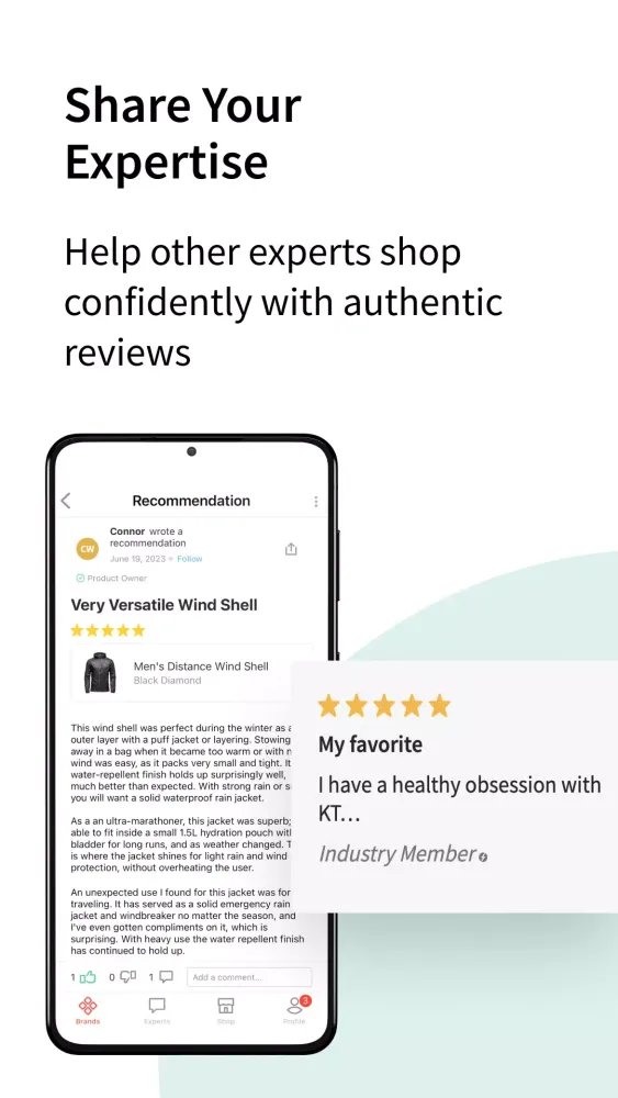 ExpertVoice Screenshots